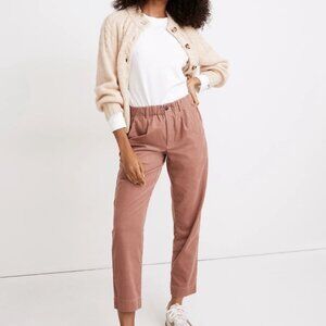 EUC Women's MADEWELL Corduroy Pull-On Mid-Rise Jogger Pants | Size‎ M